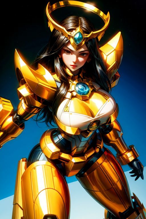 サンプル画像2:爆乳AIメカ娘1(AI出版) [d_308910]