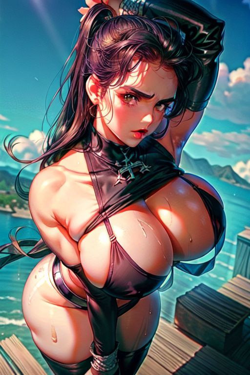 サンプル画像6:爆乳AI PSC1(AI出版) [d_308915]