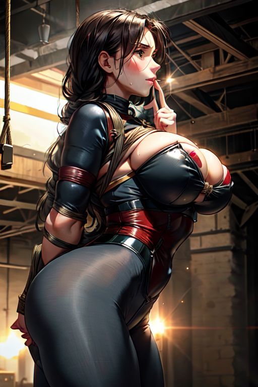 サンプル画像6:爆乳AIサスペンション1(AI出版) [d_308916]