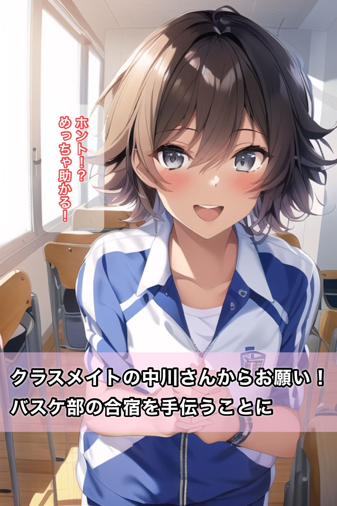 サンプル画像1:とあるバスケ部の全裸レギュラー合宿！(水戸まなつの新鮮市場) [d_308928]