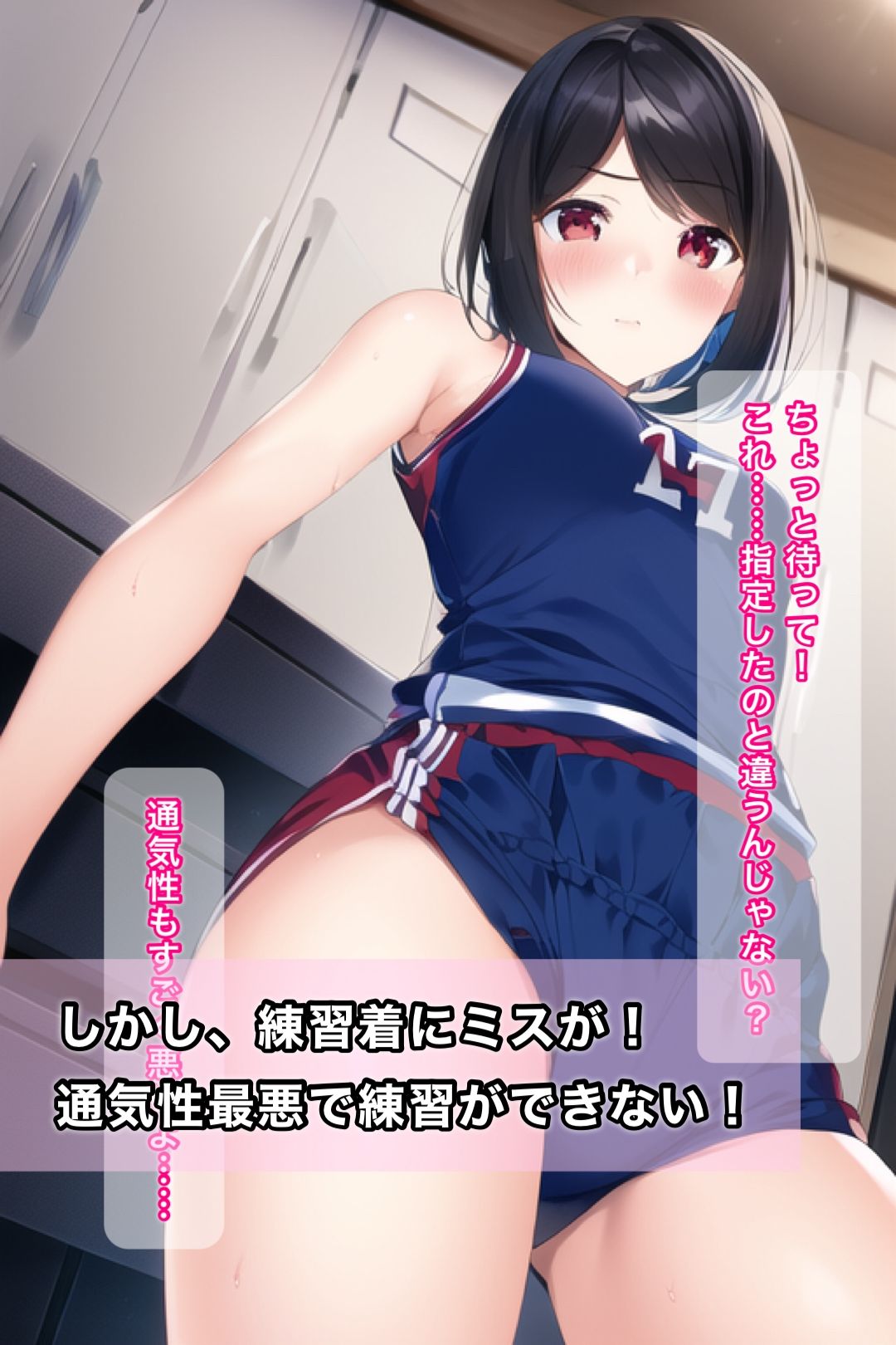 サンプル画像2:とあるバスケ部の全裸レギュラー合宿！(水戸まなつの新鮮市場) [d_308928]