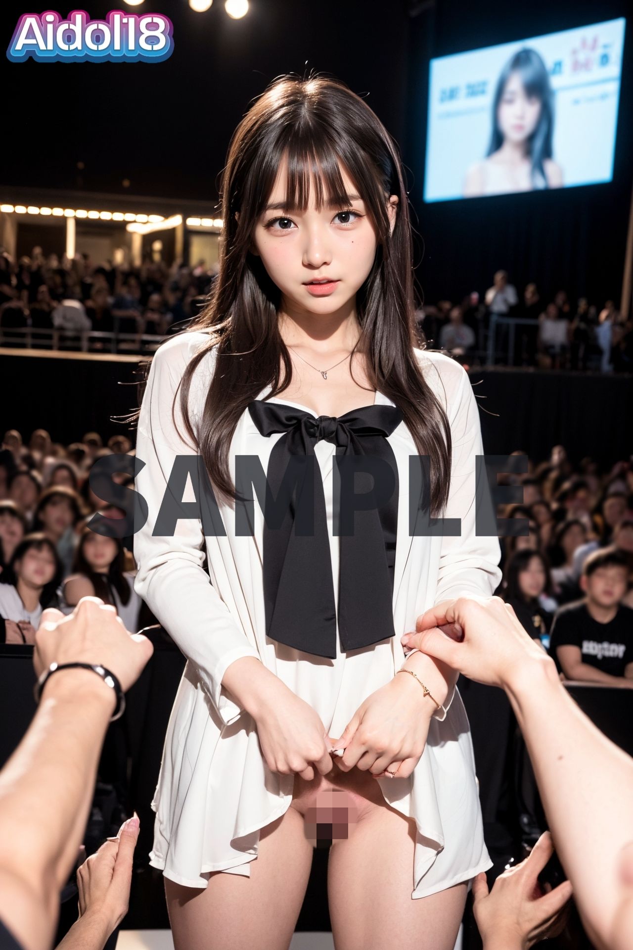 サンプル画像5:美少女アイドルの淫乱ステージ(Aidol18) [d_308965]