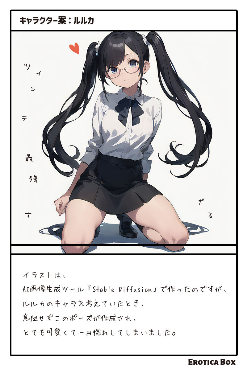 サンプル画像3:G-Log-CGイラスト集〜No.001-ルルカ篇-オリジナルポルノ小説設定資料(エロティカボックス) [d_309001]