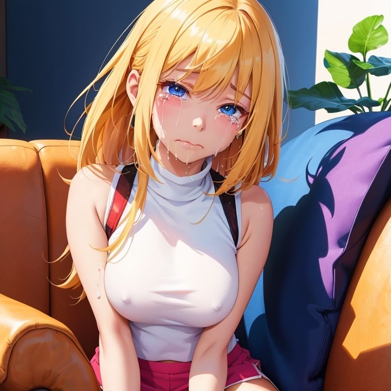 サンプル画像1:号泣してる美女とSEXしてみた(BMさん) [d_309015]