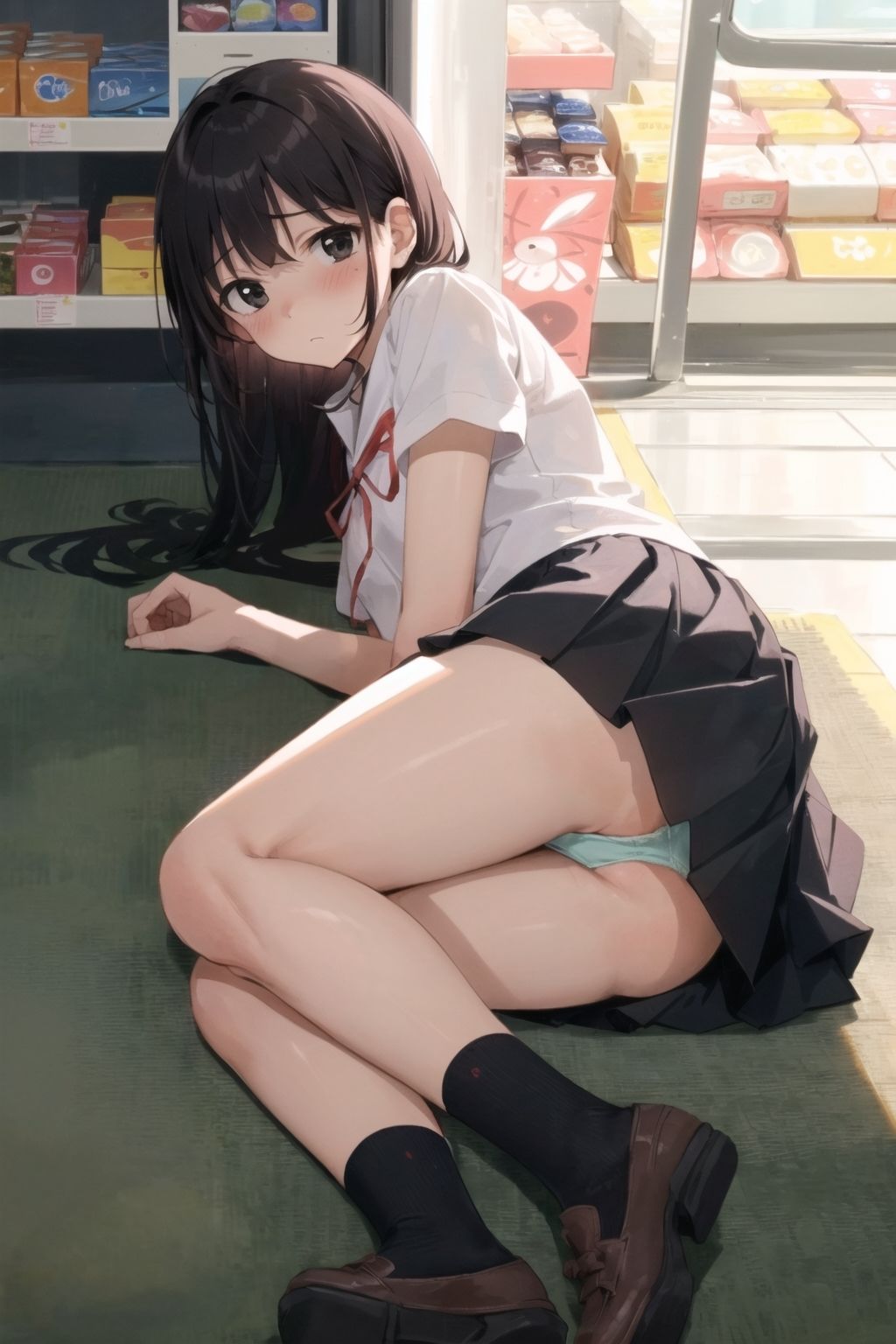 サンプル画像3:制服チラリズム(ことあっと展) [d_309146]