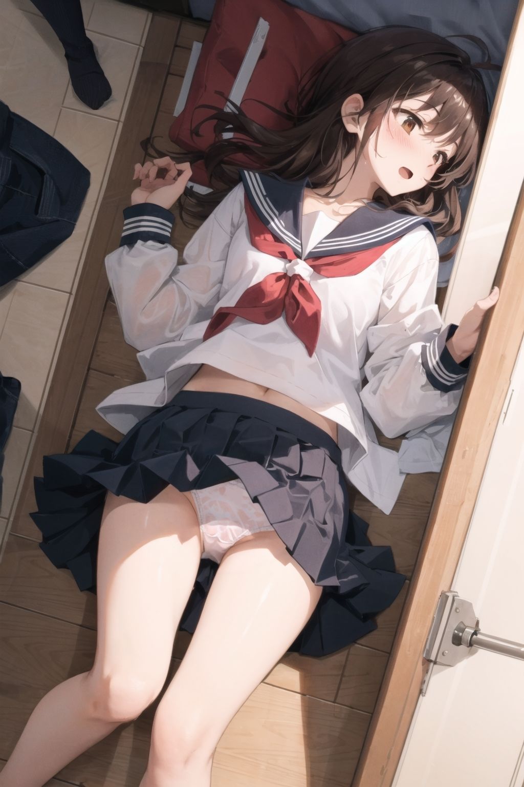 サンプル画像5:制服チラリズム(ことあっと展) [d_309146]