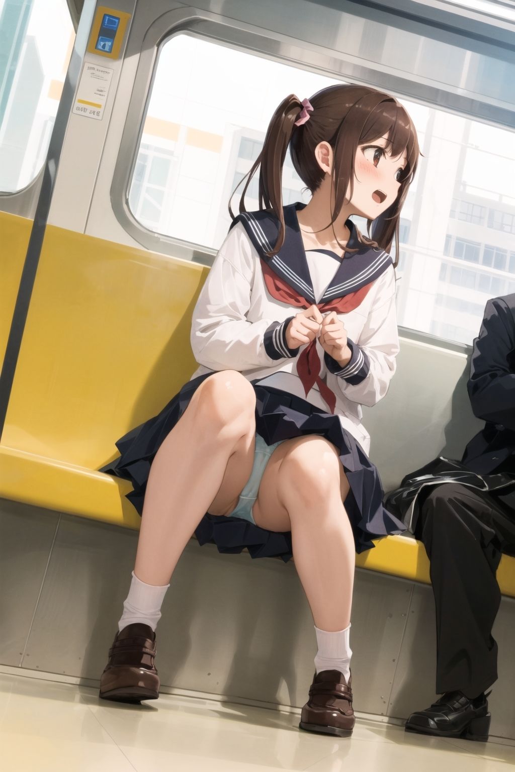 サンプル画像6:制服チラリズム(ことあっと展) [d_309146]