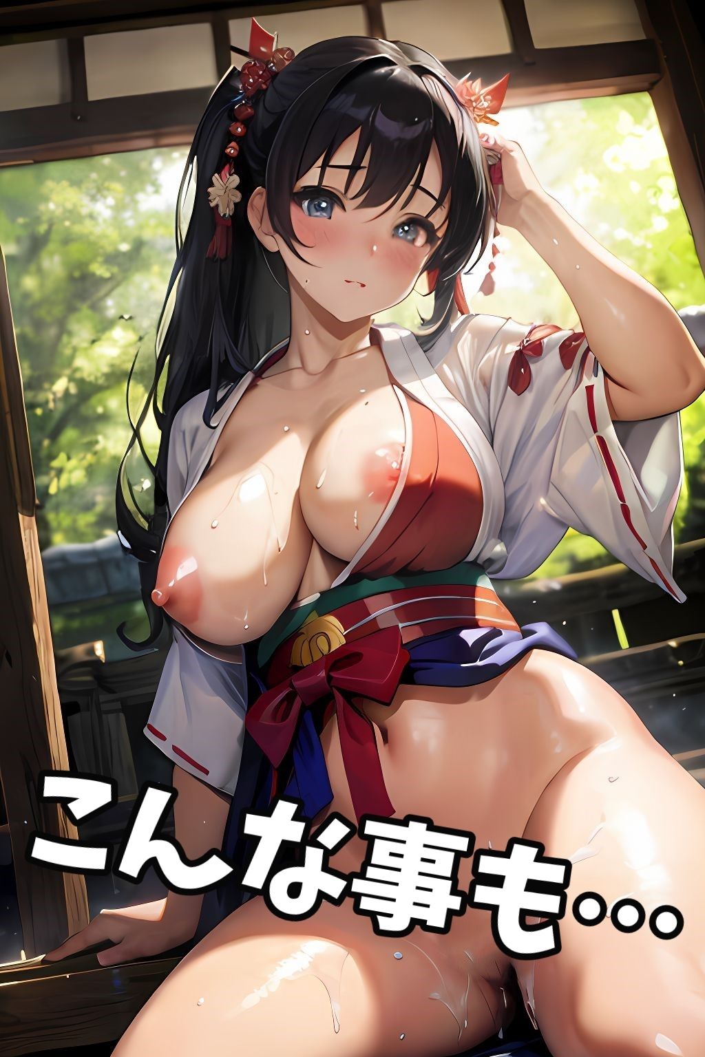 サンプル画像5:えろえろ巫女さん(ANIANI AI) [d_309161]