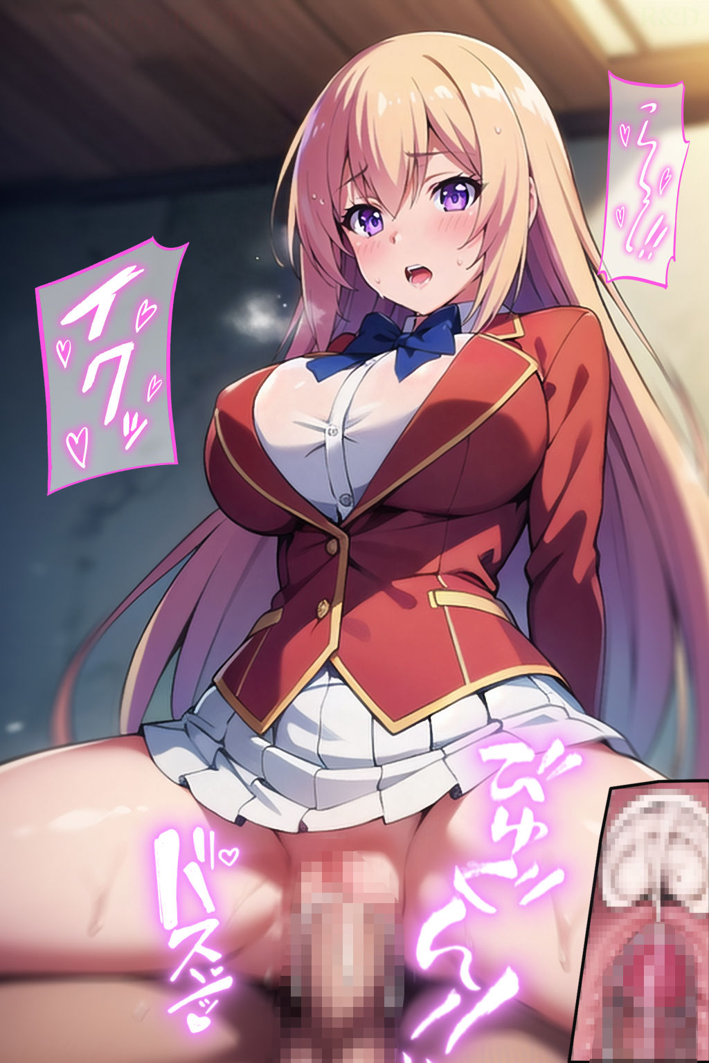 サンプル画像2:ようこそ実力至上主義の●室へ:軽●沢恵＆一●瀬帆波:エロ画集(Technology Tea Time) [d_309163]