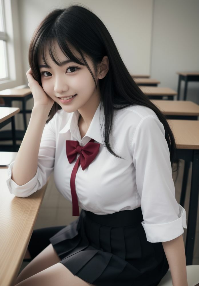 サンプル画像2:巨乳女子校生と恋愛デレデレ変態SEX 清楚な美少女JKと生ハメ撮り(まるみえ堂) [d_309175]