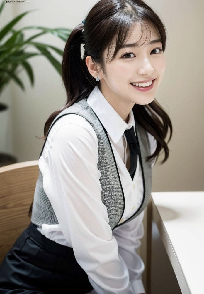 サンプル画像2:その銀行、営業時間中は銀行内の職員なら誰にでもおち○ちん出し挿れ自由、挿れ放題！(はむすたー美女団) [d_309261]