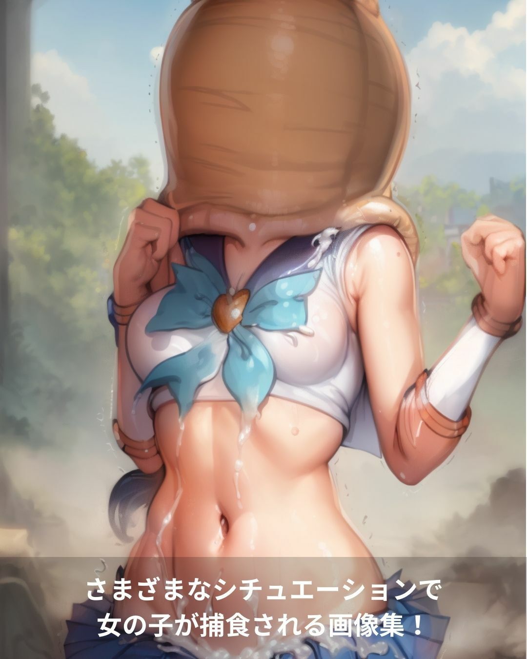サンプル画像2:捕食される女たち(れい@AIフェチ絵) [d_309268]