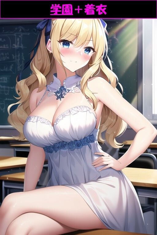 サンプル画像1:清楚なお嬢様とゴスロリ令嬢に中出しイラスト集〈200枚〉・学園・お屋敷(絵師まだら) [d_309379]