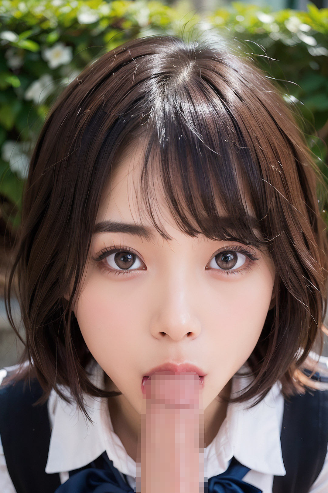 サンプル画像4:おしゃぶりフェラチオガール2 リアル＆女子校生(Trash Glider) [d_309413]