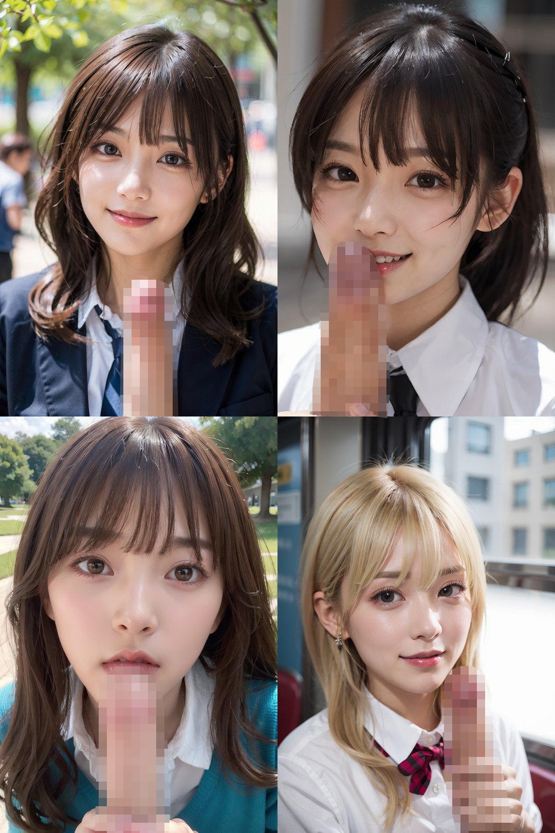 サンプル画像6:おしゃぶりフェラチオガール2 リアル＆女子校生(Trash Glider) [d_309413]