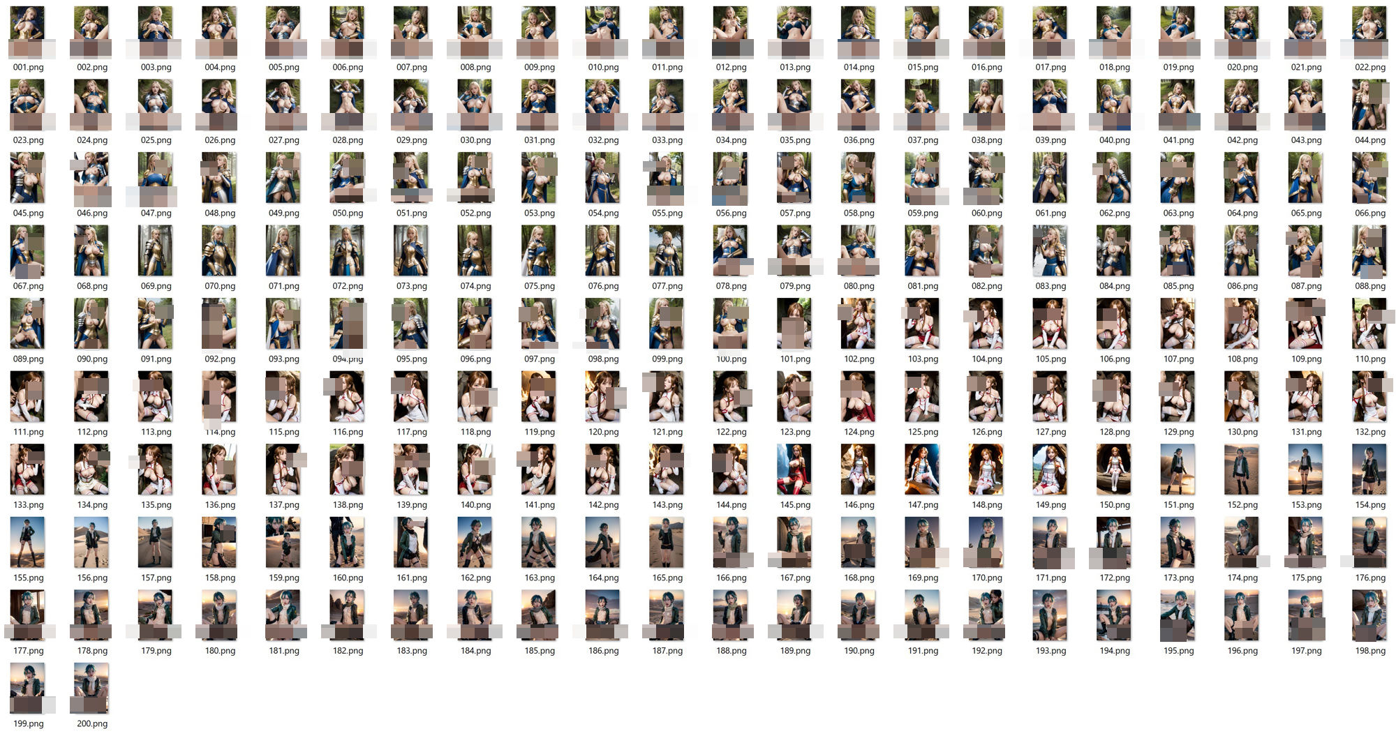 サンプル画像4:SAOコスプレsex写真集(りな) [d_309428]