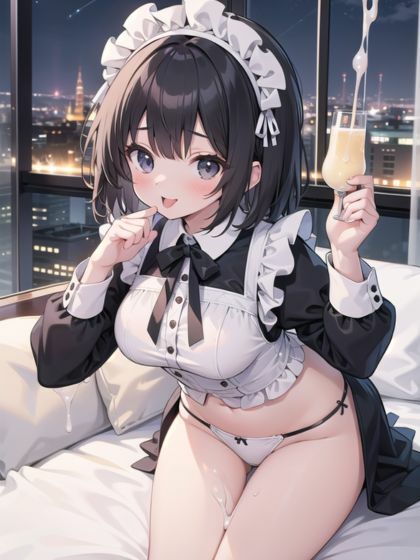 サンプル画像1:巨乳ロリコン淫乱メイド(梵天) [d_309484]