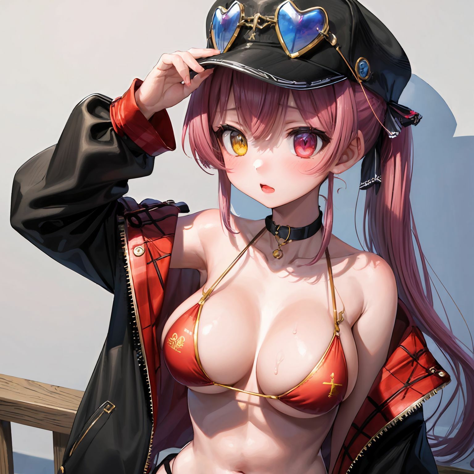 サンプル画像4:【h〇lolive】えっちなVtuberのイラスト集Vol.5〜500枚〜(川瀬と遊園地) [d_309500]