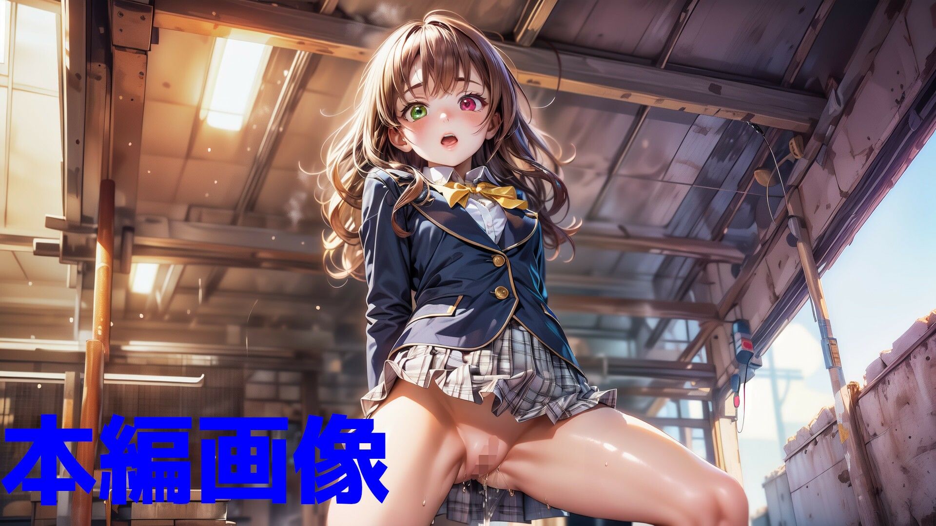 サンプル画像3:【差分なし124枚＋特典R-15画像43枚】エクストリームおしっこ部 2023年10月活動日誌(金柑ファーム) [d_309530]