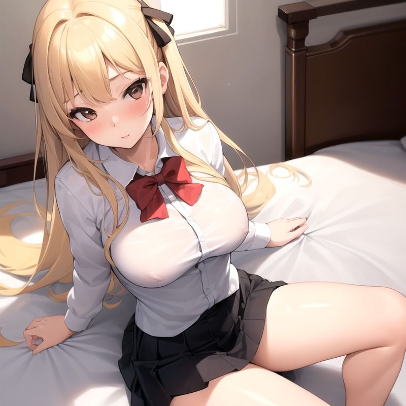 サンプル画像3:いつもノーブラの貞操観念低そうな転校してきた女子校生におっぱい見せてと毎日懇願した結果(スタジオかぐや) [d_309580]