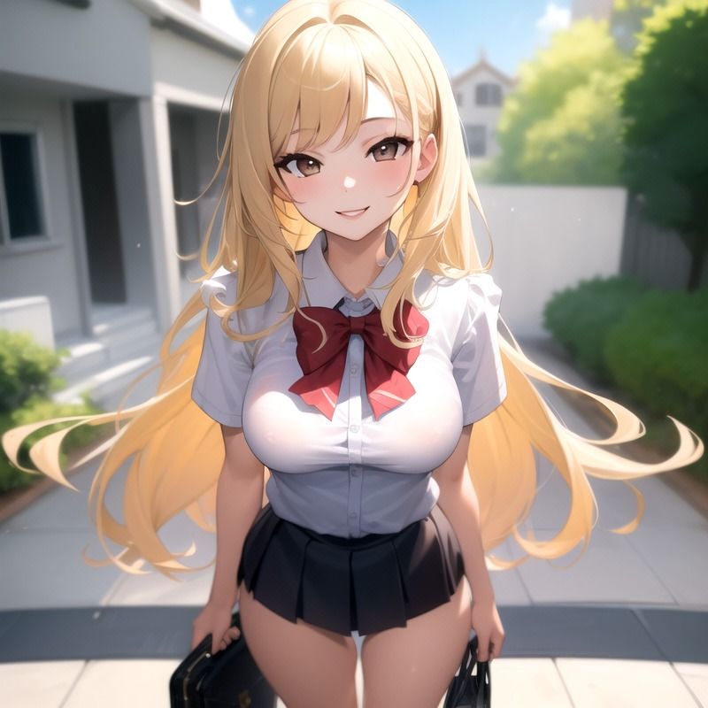 サンプル画像3:いつもノーブラの貞操観念低そうな転校してきた女子校生におっぱい見せてと毎日懇願した結果＃2(スタジオかぐや) [d_309582]