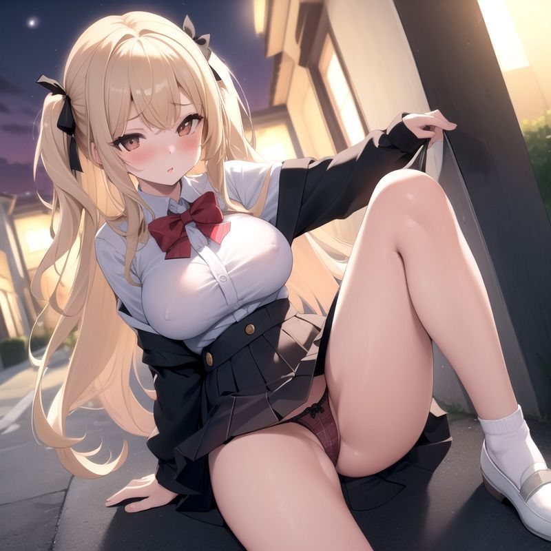 サンプル画像4:いつもノーブラの貞操観念低そうな転校してきた女子校生におっぱい見せてと毎日懇願した結果＃2(スタジオかぐや) [d_309582]