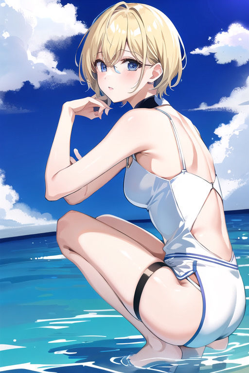 サンプル画像2:虹かけ誌 美少女戦士セーラームーン イラスト集3 天王はるか 美少女にTSしちゃったよ仔猫ちゃん(九情承太郎商店) [d_309590]