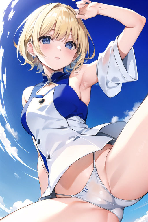 サンプル画像3:虹かけ誌 美少女戦士セーラームーン イラスト集3 天王はるか 美少女にTSしちゃったよ仔猫ちゃん(九情承太郎商店) [d_309590]