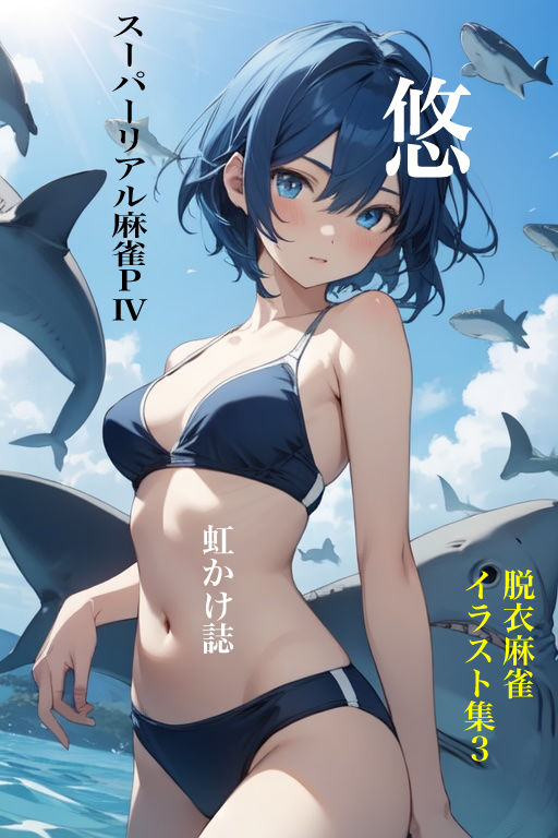サンプル画像1:虹かけ誌 脱衣麻雀 イラスト集3 スーパーリアル麻雀PIV 悠(九情承太郎商店) [d_309633]
