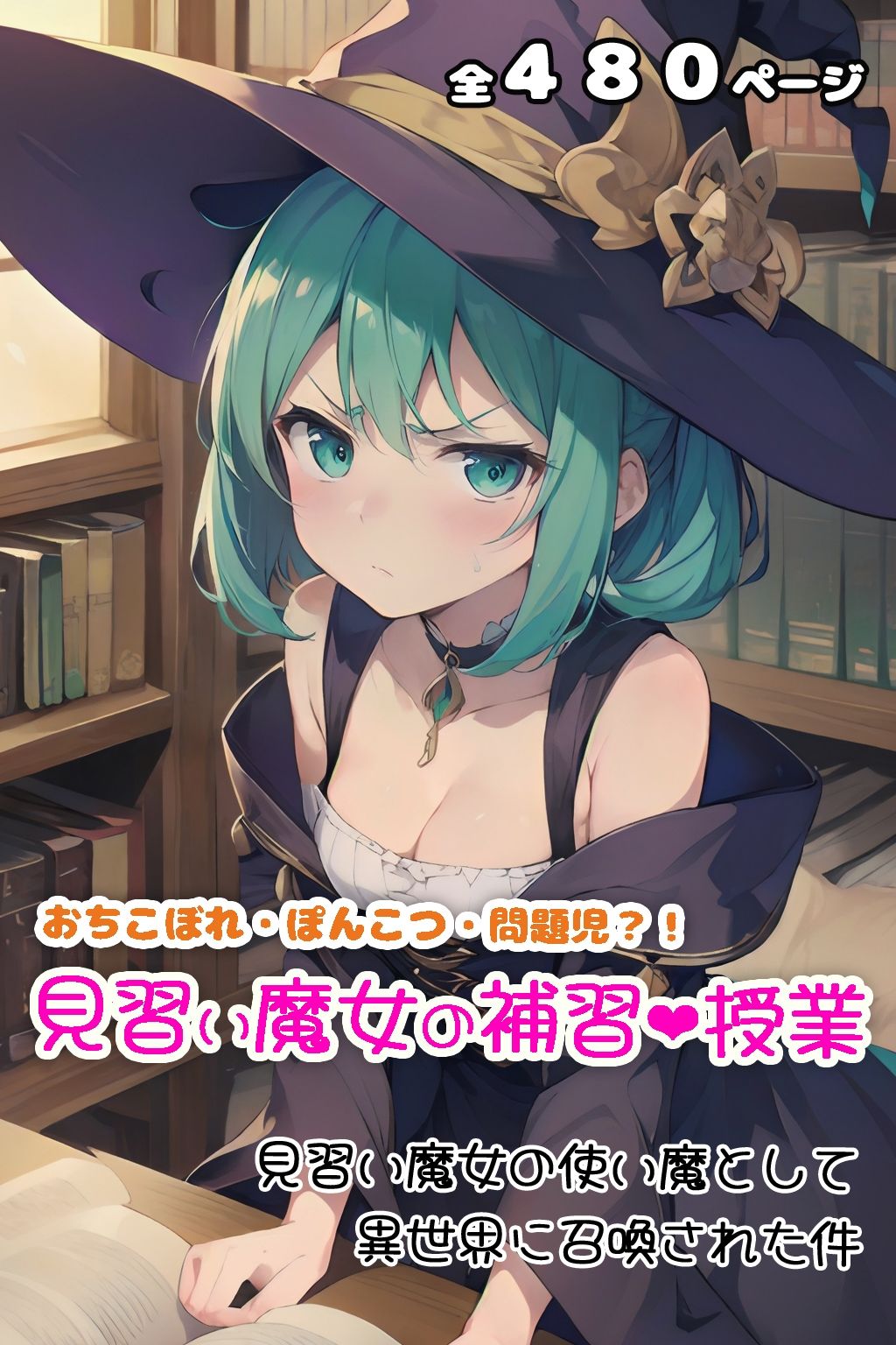 サンプル画像1:見習い魔女の補習授業(0番のりば) [d_309663]