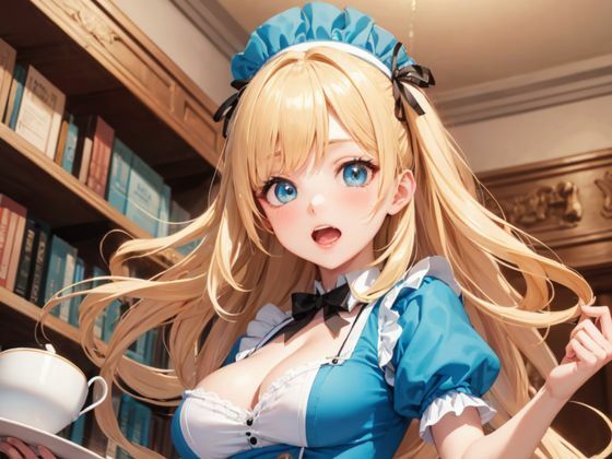 サンプル画像1:AI眼福＋性的イラスト＃1魔女コスメインと女の子200枚(いちはち) [d_309716]