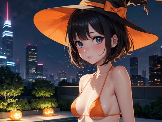 サンプル画像3:AI眼福＋性的イラスト＃1魔女コスメインと女の子200枚(いちはち) [d_309716]