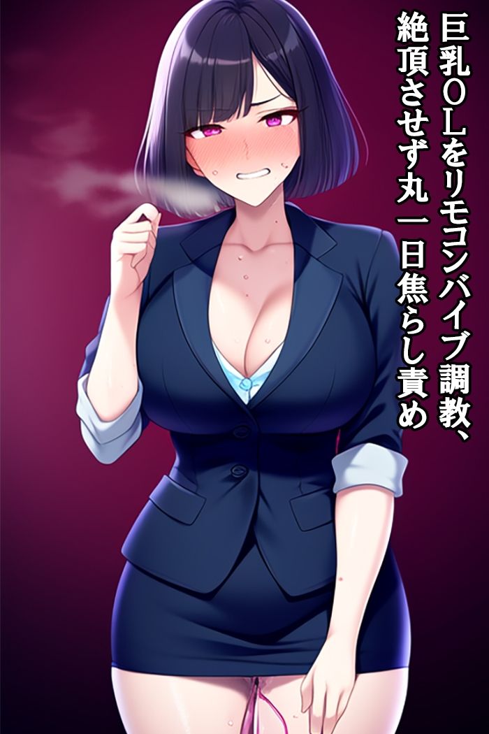 サンプル画像1:AIに寸止め焦らし羞恥責めされる女の子たち(淫乱テディベア) [d_309720]