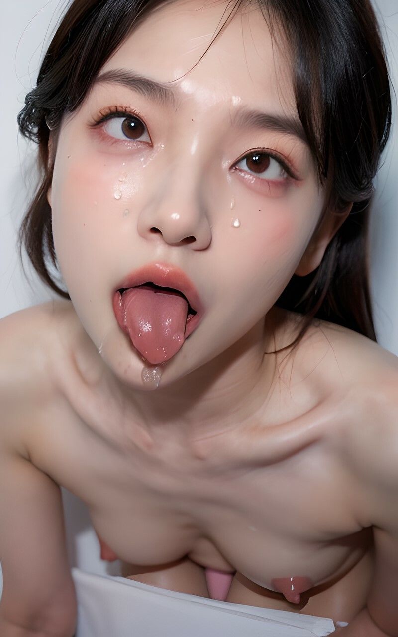 サンプル画像1:女子の恥ずかしいアヘ顔(最近肩こってる) [d_309846]