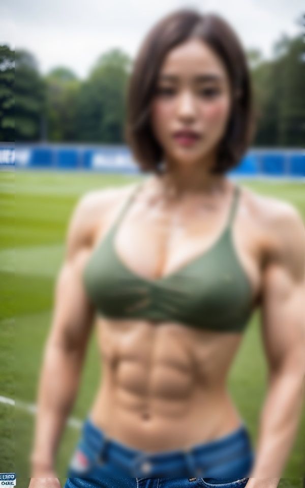 サンプル画像2:【大ボリューム】ごりマッチョお姉さん(熟女マニア) [d_309852]