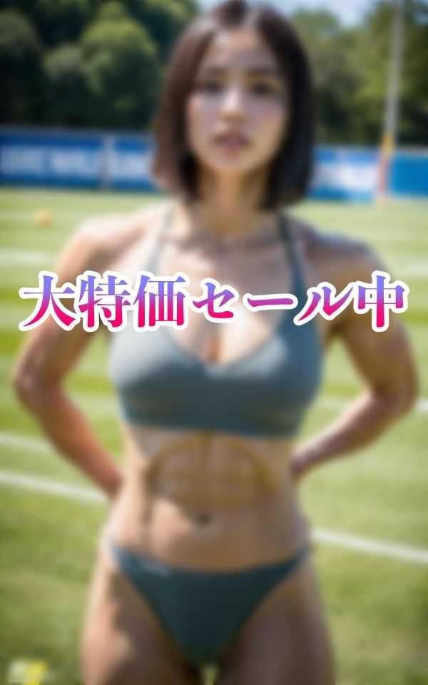 サンプル画像2:筋肉美女がブルマ姿でマッスル披露100人〜カチカチやで〜(おっぱいカンパニー) [d_309876]