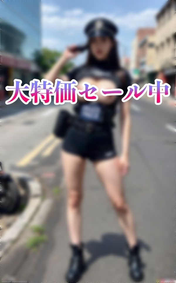 サンプル画像2:変態ポリスが乳だしながら巡回100人〜世界平和〜(乳大好き倶楽部) [d_309883]