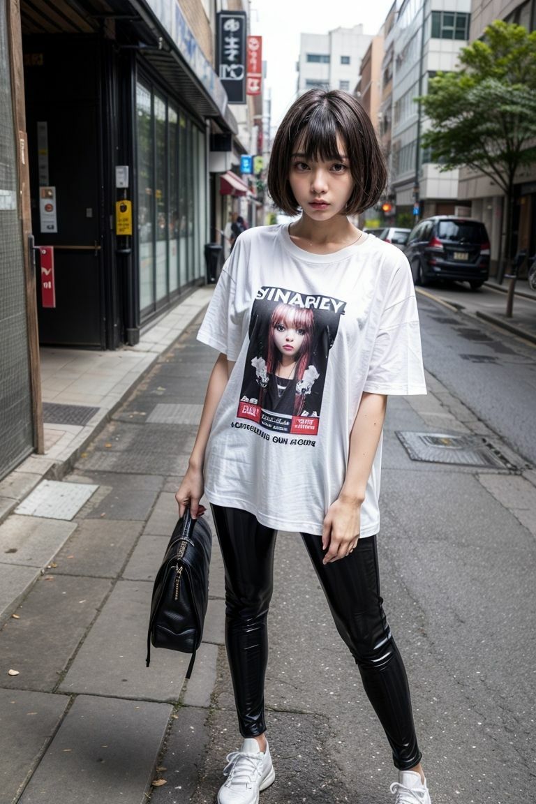 サンプル画像3:同棲中のバンド好き彼女とライブに行く休日(ムネキュンAI妄想) [d_309885]