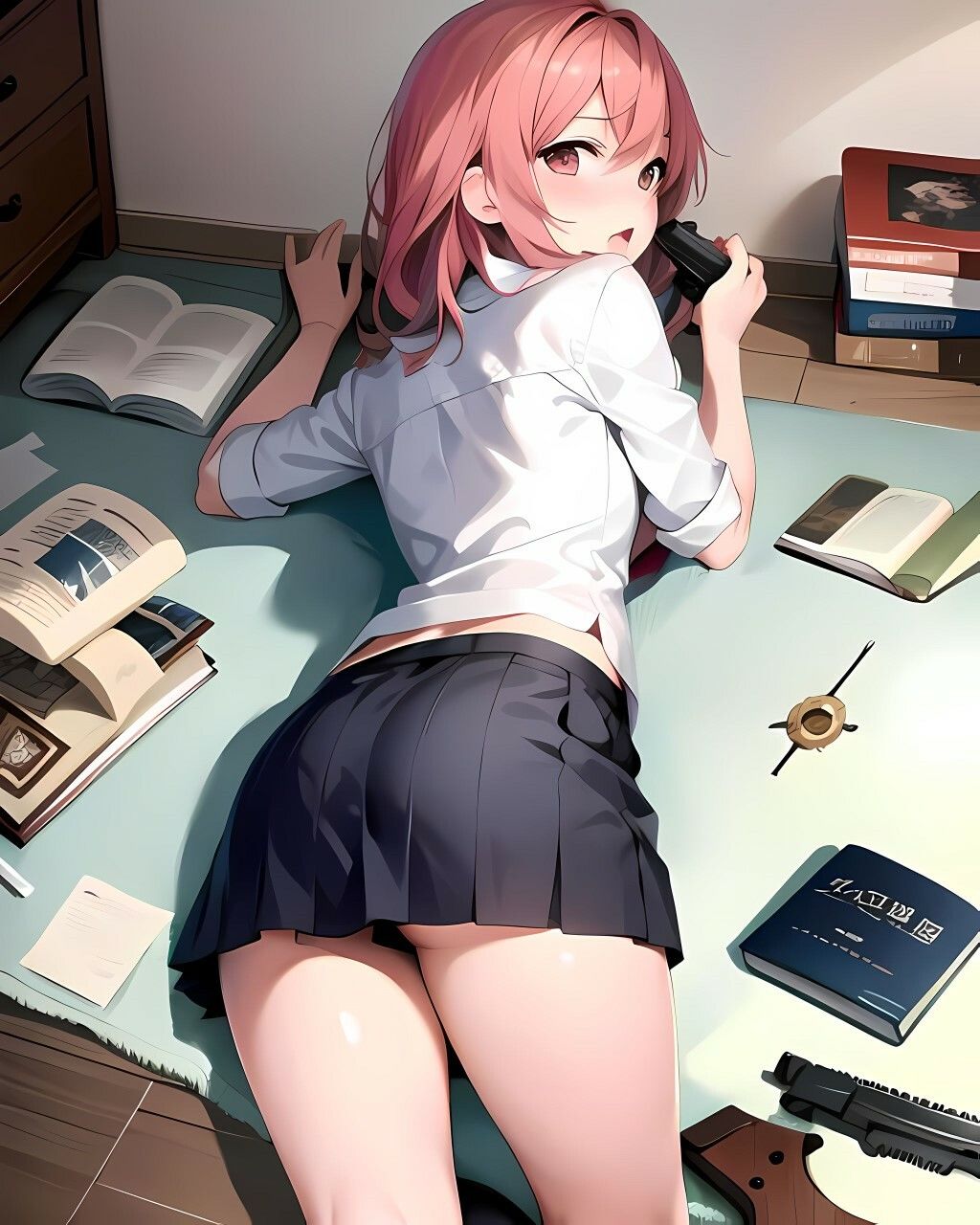 サンプル画像3:「部屋おしり」〜彼女と別れたとたん妹が俺の部屋で探し物をはじめた件(あいまいクリエイト) [d_309923]