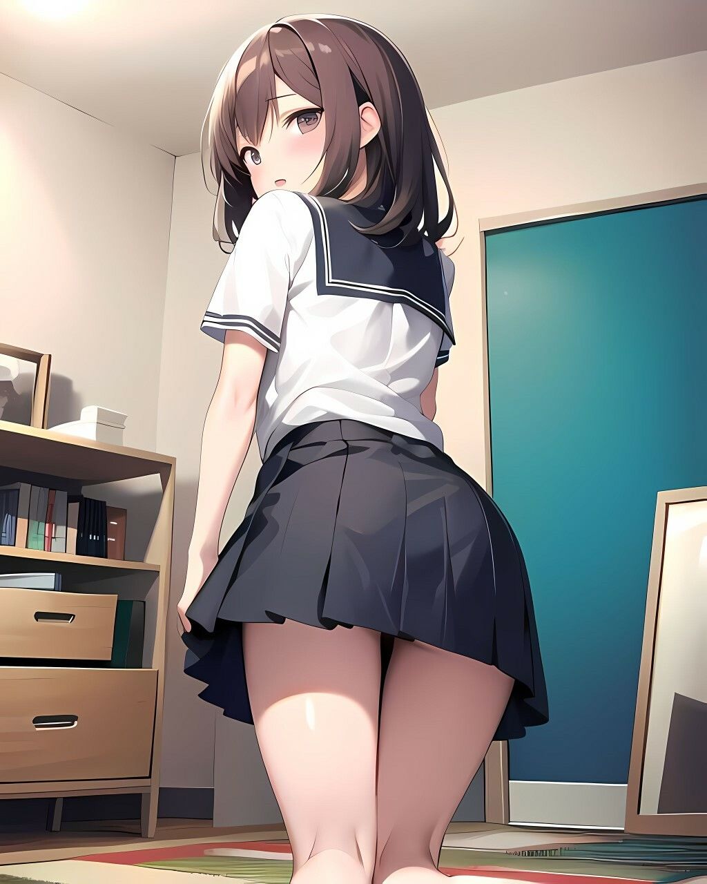 サンプル画像6:「部屋おしり」〜彼女と別れたとたん妹が俺の部屋で探し物をはじめた件(あいまいクリエイト) [d_309923]