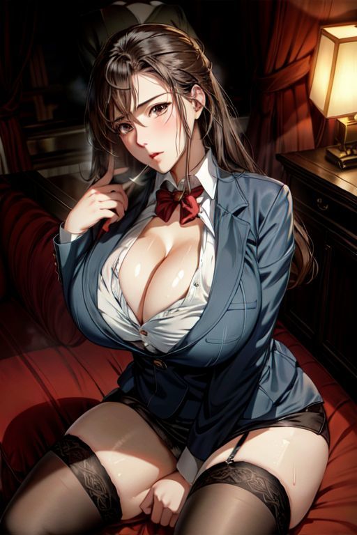 サンプル画像5:爆乳AI働く女1(AI出版) [d_309980]