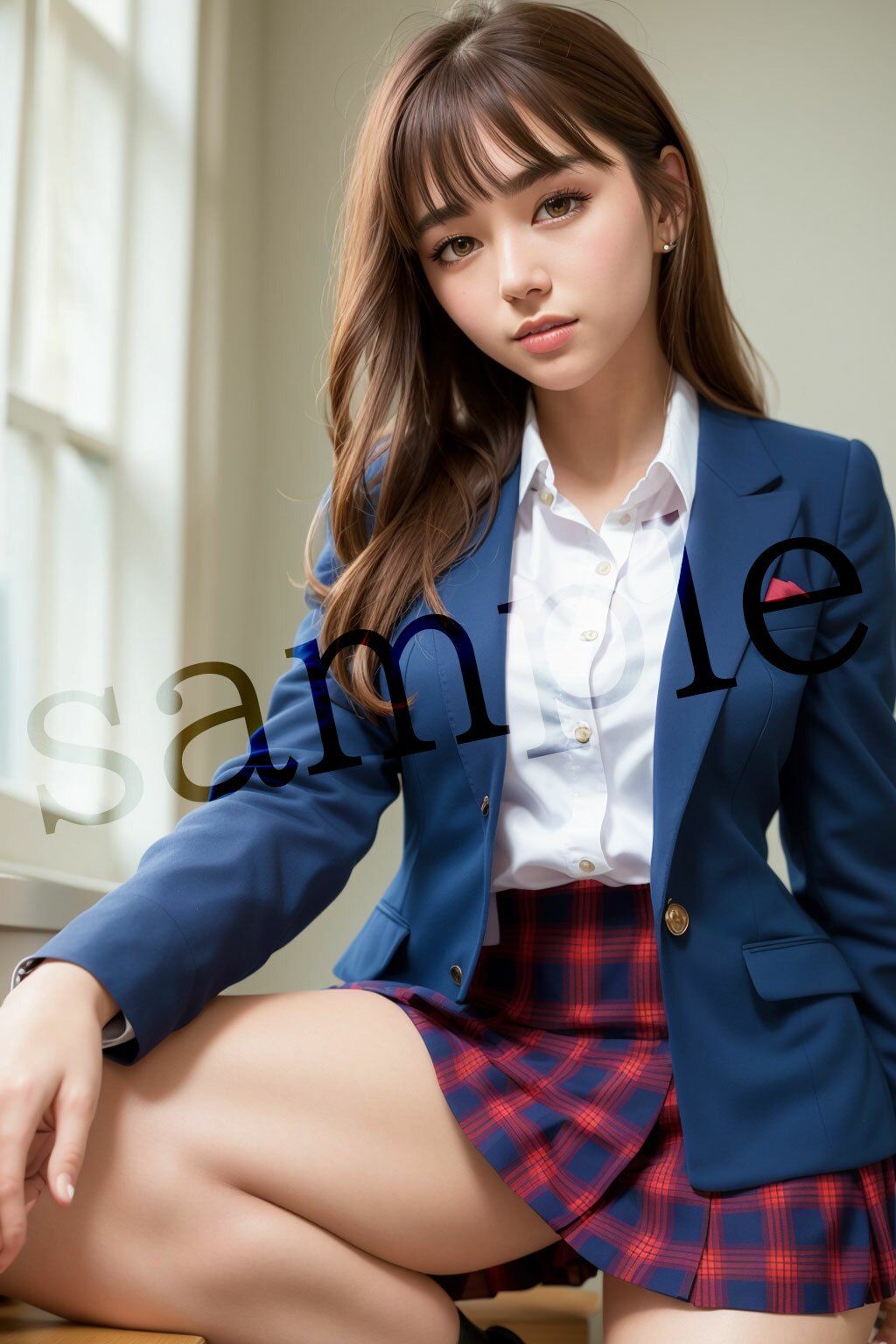 サンプル画像3:可愛いあの子の制服の下は…？(綺麗なお姉さんが好き！) [d_310004]