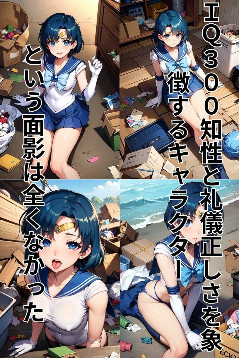 サンプル画像2:青のセーラー戦士〜性的魔法にかけられて〜(AIアニメクラブ) [d_310122]