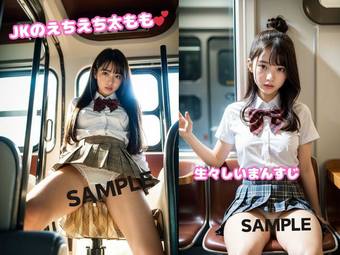 サンプル画像4:通学中のJKにおこづかい〜どこまでしてくれますか？〜(まーず) [d_310156]