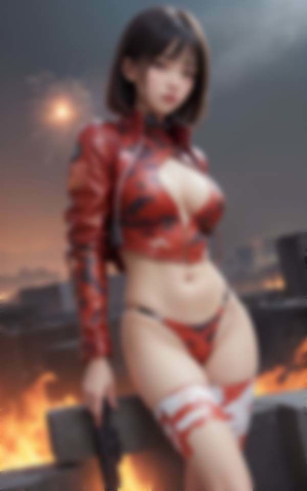 サンプル画像4:戦う変身ヒロインのグラビア集(高画質グラビア写真集) [d_310171]