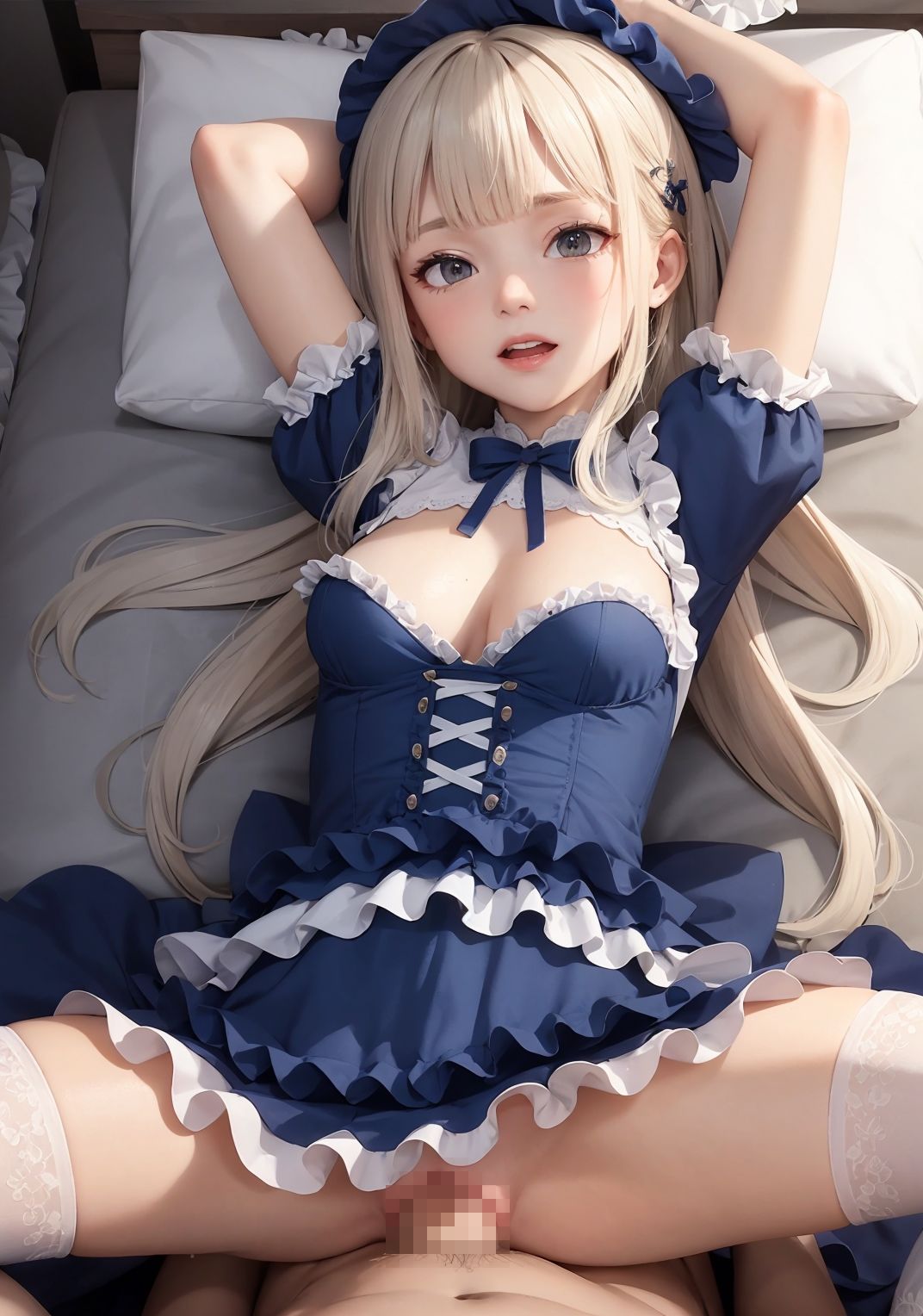 【ロリコス美少女AIイラスト集】AI COSTUME MODE LOL〇TA EDITION【PNG364枚/PDF付】のサンプル画像 6