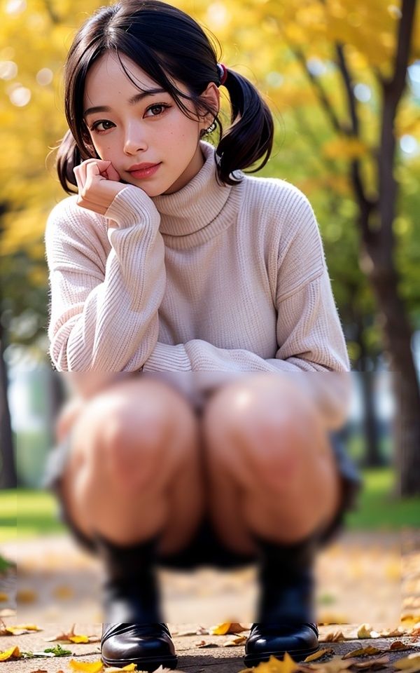 サンプル画像4:パンチラが好き(淫乱戦士) [d_310301]