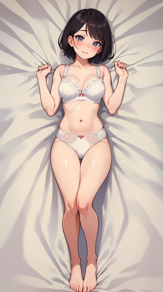 サンプル画像6:抱き枕アングル×ランジェリー Vol.1【2次元美少女イラスト集】(みるく文庫) [d_310421]