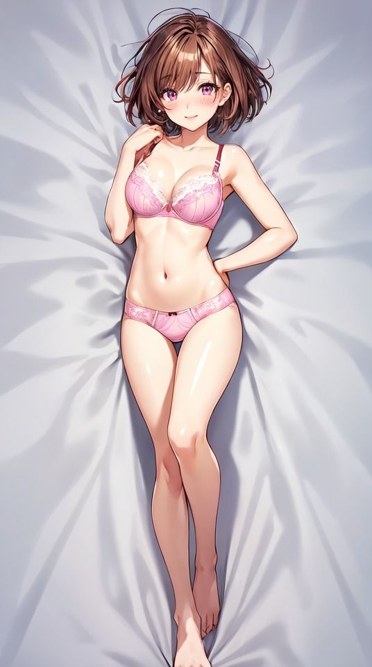 サンプル画像2:抱き枕アングル×ランジェリー Vol.2【2次元美少女イラスト集】(みるく文庫) [d_310424]