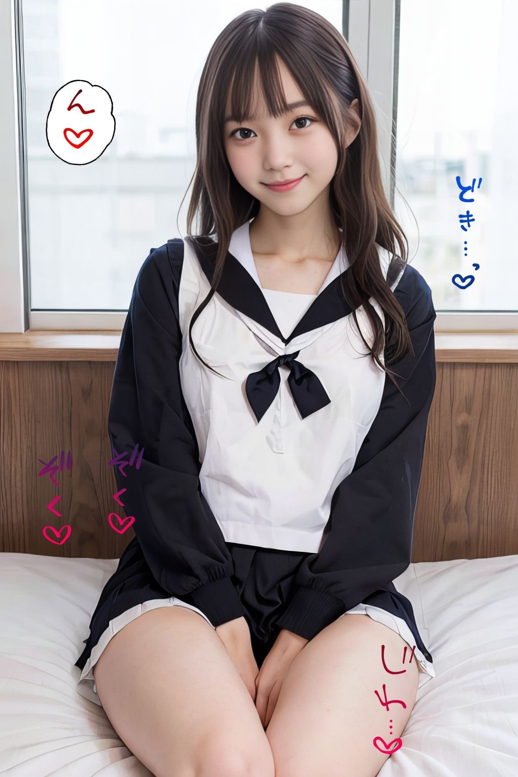 サンプル画像4:中出しあえぐ黒髪少女(大和一族) [d_310508]